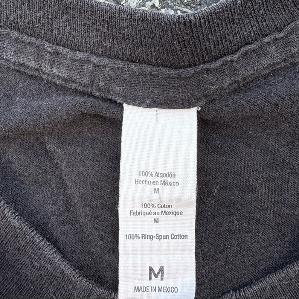 Black Puebla Mexico Graphic T-Shirt - Picture 5 of 6